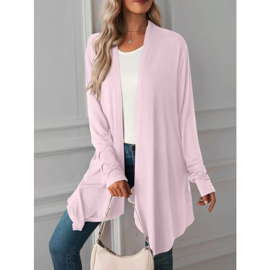 Lightweight Open Front Cardigan Apparel and Accessories