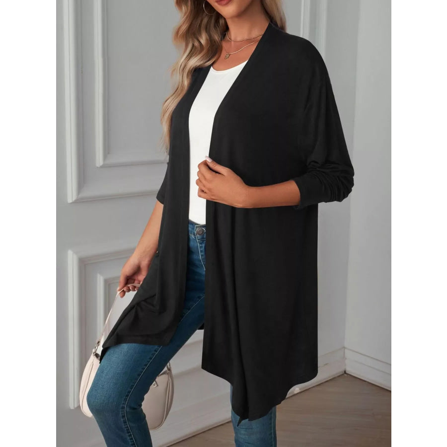 Lightweight Open Front Cardigan Apparel and Accessories