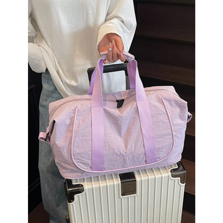 Lightweight Oxford Cloth Duffel Bag Purple / onesize Apparel and Accessories