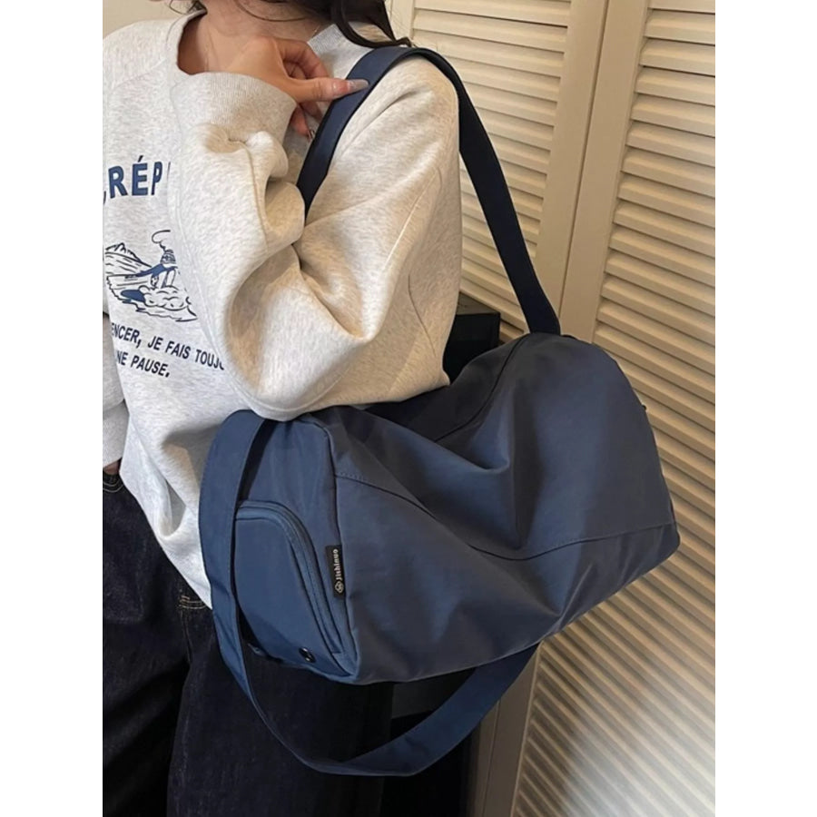 Lightweight Oxford Cloth Travel Bag Blue / One Size Apparel and Accessories