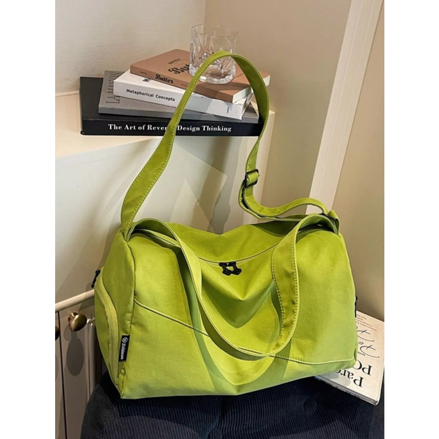 Lightweight Oxford Cloth Travel Bag Green / One Size Apparel and Accessories