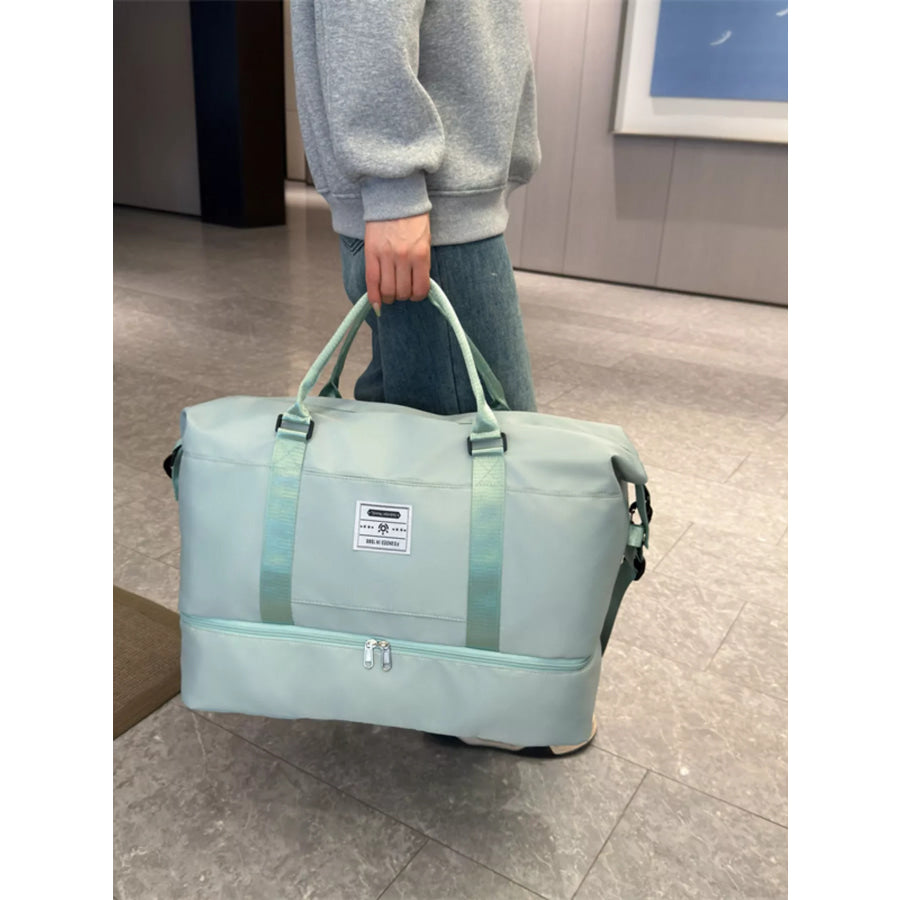 Lightweight Oxford Cloth Travel Bag Light Green / onesize Apparel and Accessories