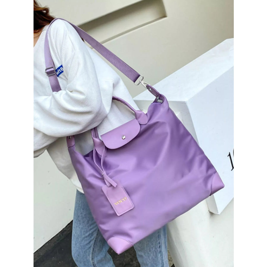 Lightweight Oxford Cloth Travel Bag Purple / One Size Apparel and Accessories