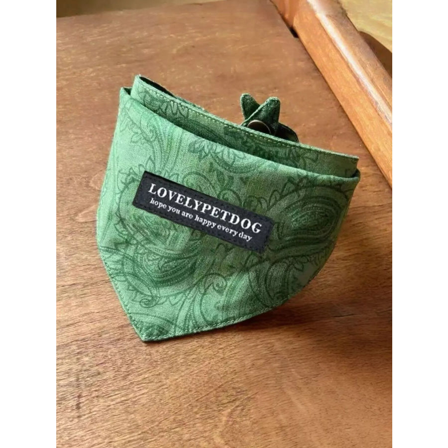 Lightweight Pet Scarf Apparel and Accessories