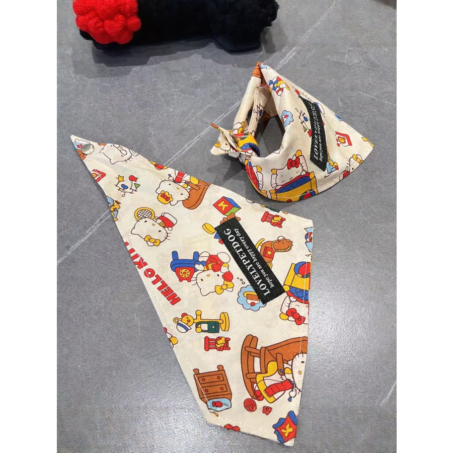 Lightweight Pet Scarf Tan / S Apparel and Accessories