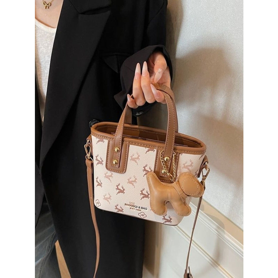 Lightweight Printed Crossbody Bag Apparel and Accessories