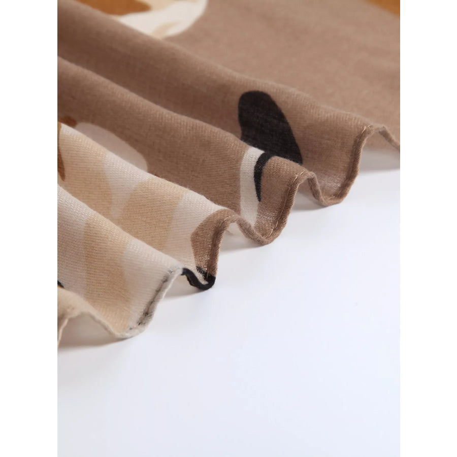Lightweight Printed Scarf Apparel and Accessories