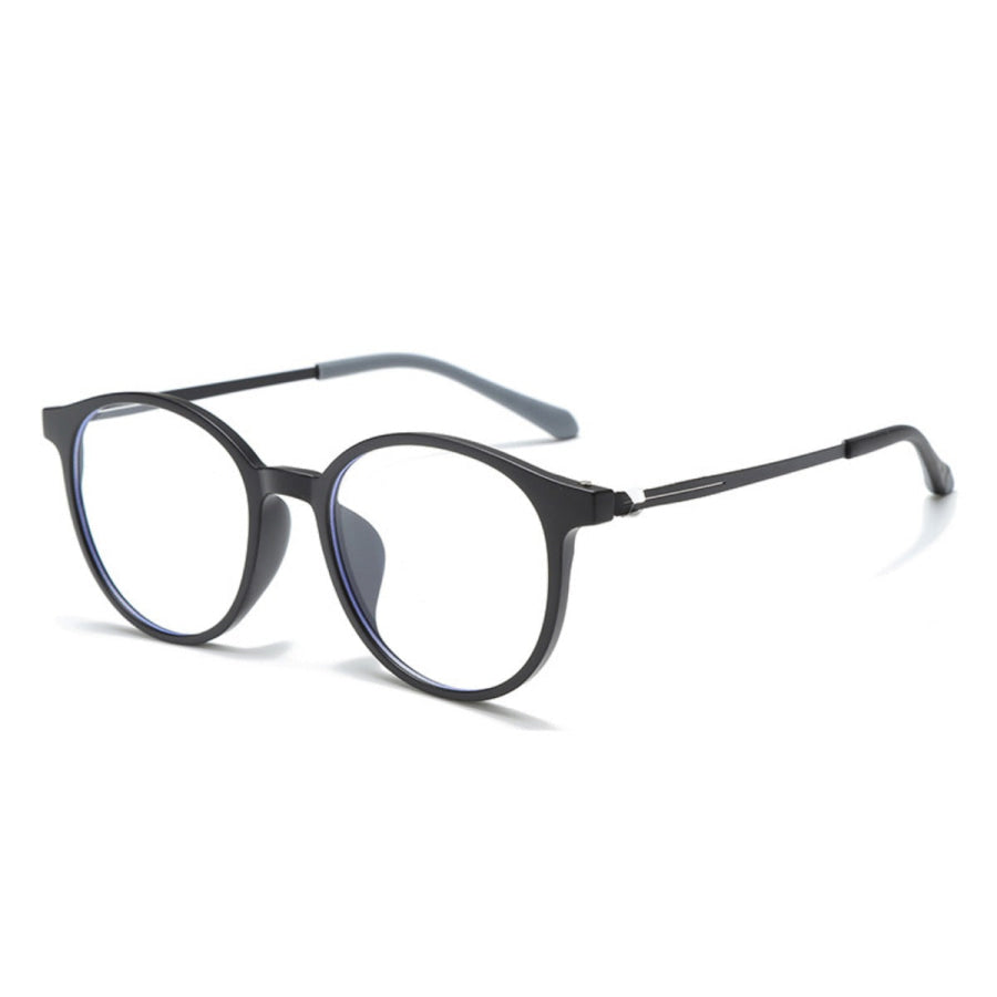 Lightweight Round Frame Glasses Style B / One Size Apparel and Accessories