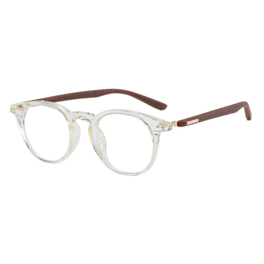 Lightweight Round Frame Glasses Style B / ONESIZE Apparel and Accessories