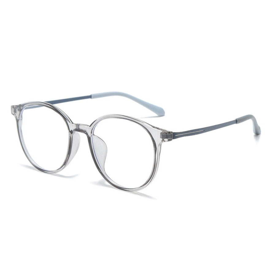 Lightweight Round Frame Glasses Style E / One Size Apparel and Accessories