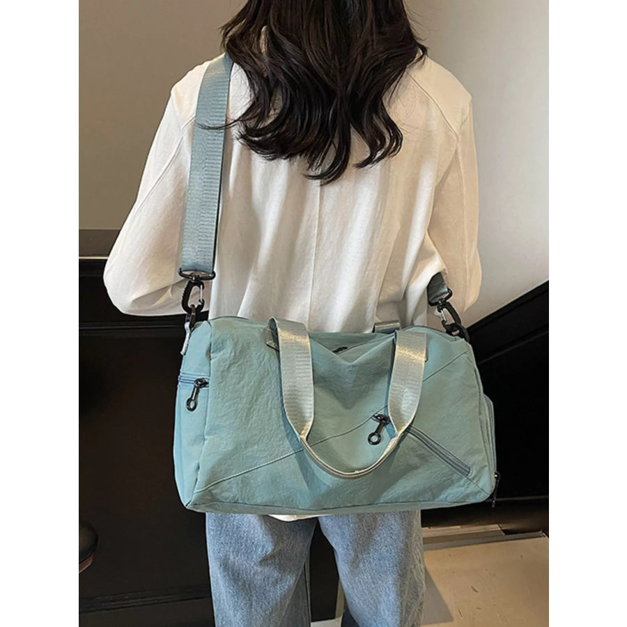 Lightweight Travel Duffel Bag Blue / One Size Apparel and Accessories