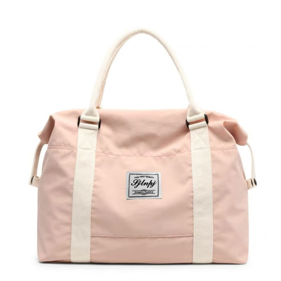 Lightweight Travel Duffel Bag with Large Capacity Dusty Pink / One Size Apparel and Accessories