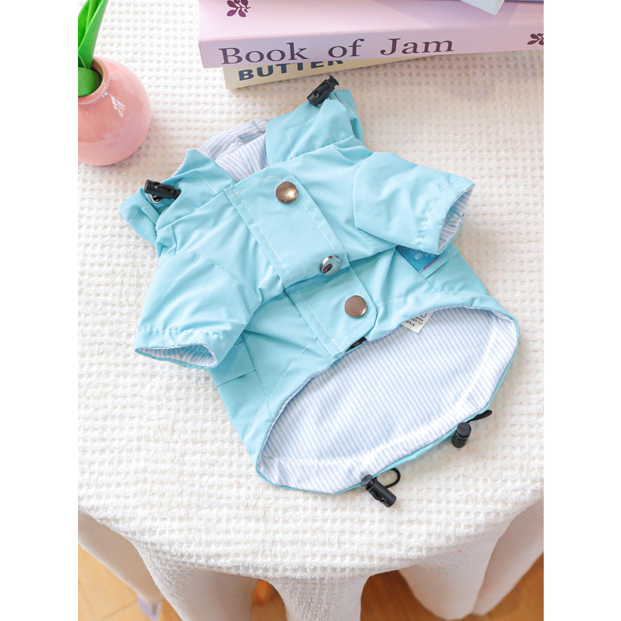 Lightweight Waterproof Pet Raincoat Apparel and Accessories