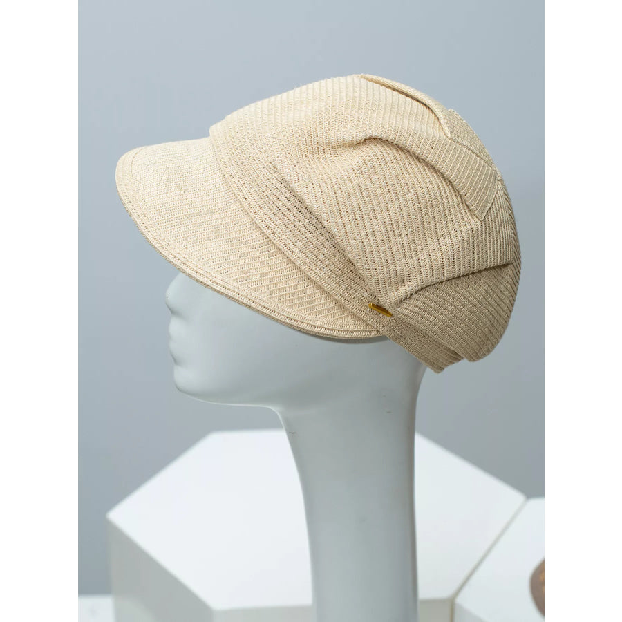 Lightweight Woven Newsboy Cap Apparel and Accessories