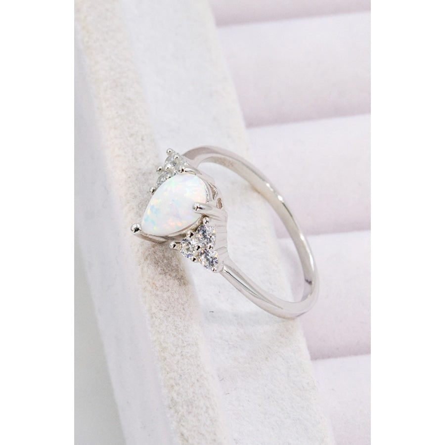 Limitless Love Opal and Zircon Ring