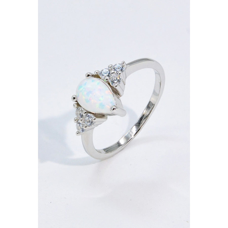 Limitless Love Opal and Zircon Ring