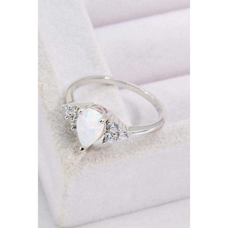 Limitless Love Opal and Zircon Ring