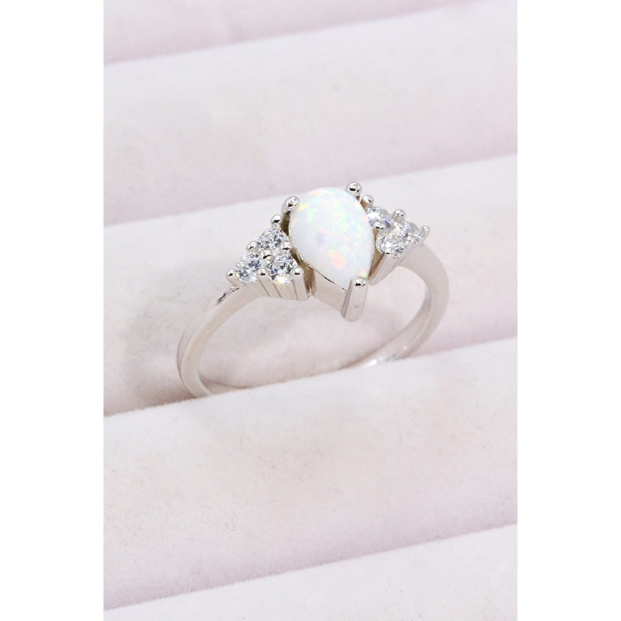 Limitless Love Opal and Zircon Ring