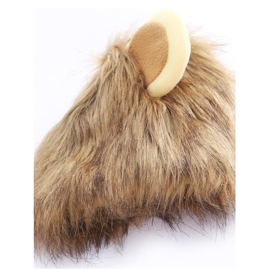 Lion Mane Pet Headwear Apparel and Accessories