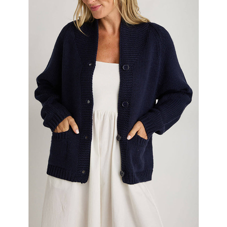 Lobster Button Up Long Sleeve Cardigan Apparel and Accessories