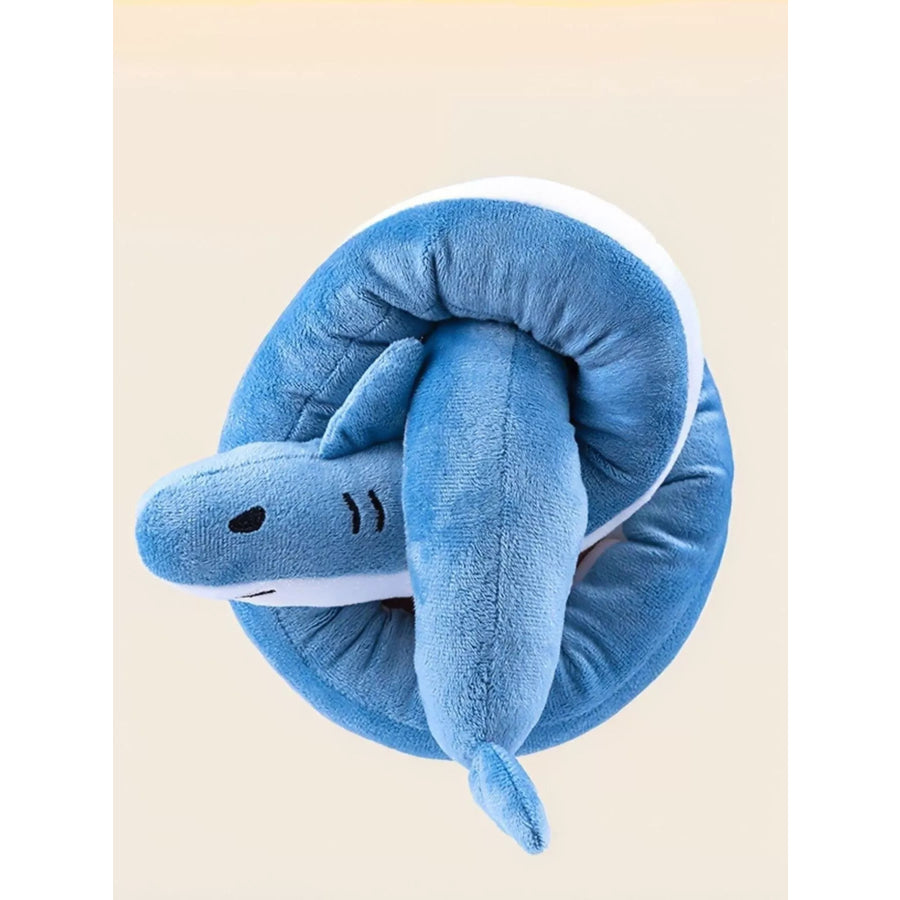 Long Animal Design Squeaky Pet Plush Toys Sky Blue / ONESIZE Apparel and Accessories
