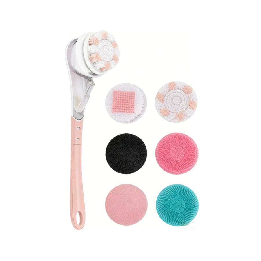Long Handle Exfoliating Body Brush Pale Blush / ONESIZE Apparel and Accessories