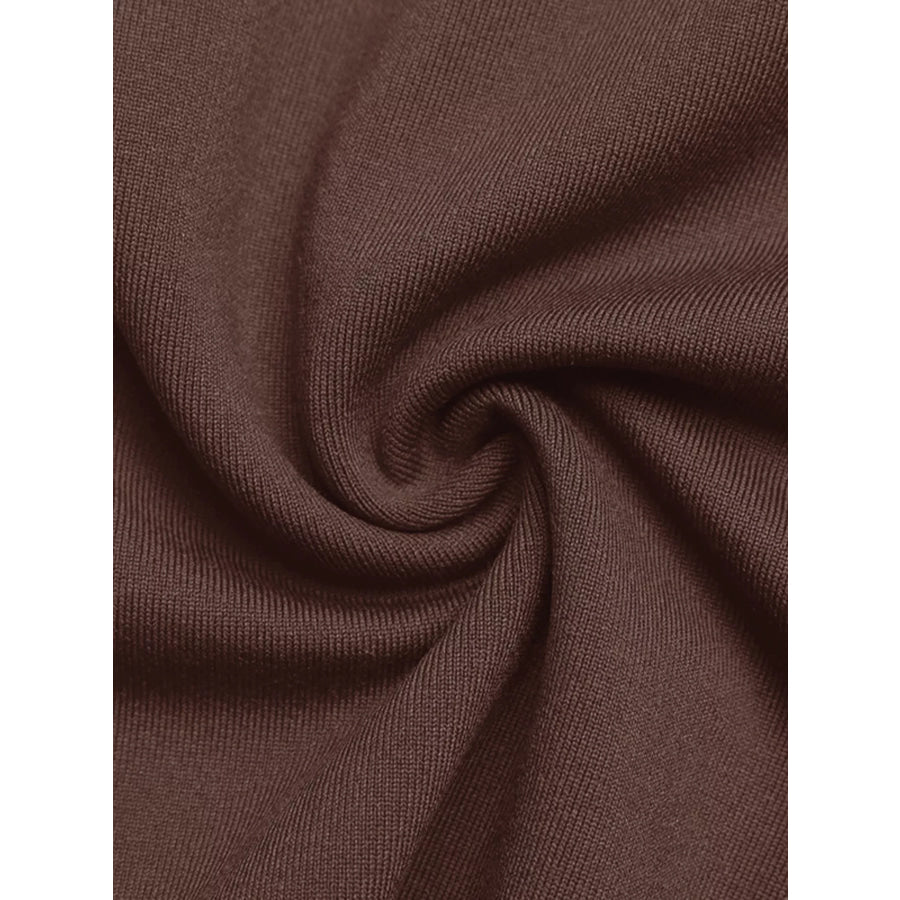 Long Sleeve Button Front Bodysuit Apparel and Accessories