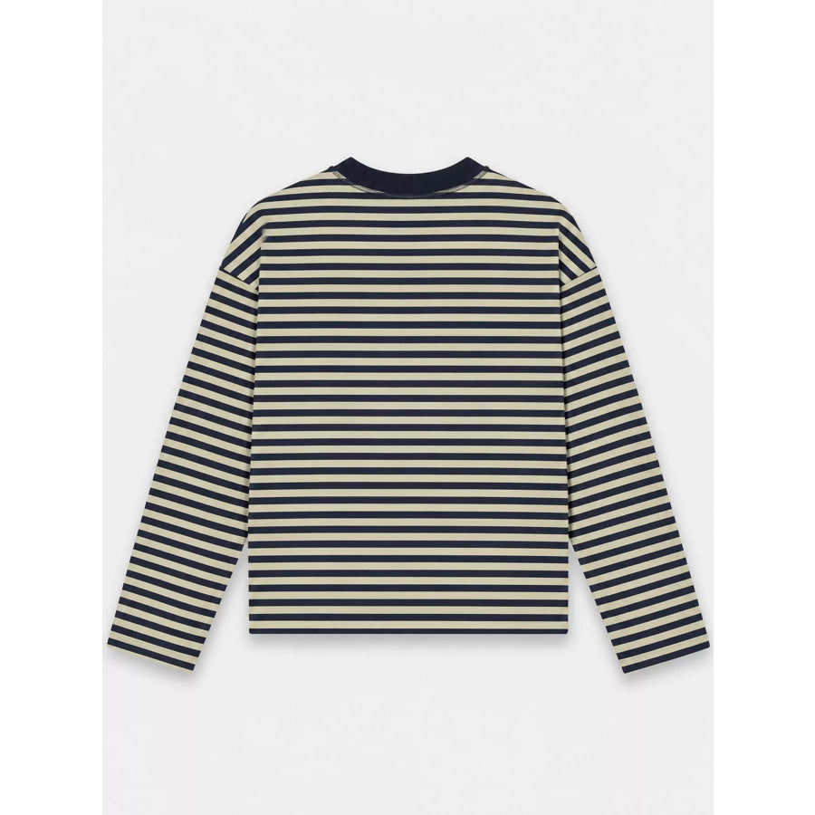 Long Sleeve Crew Neck T-Shirt Apparel and Accessories