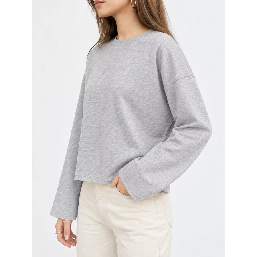 Long Sleeve Crew Neck T-Shirt Apparel and Accessories