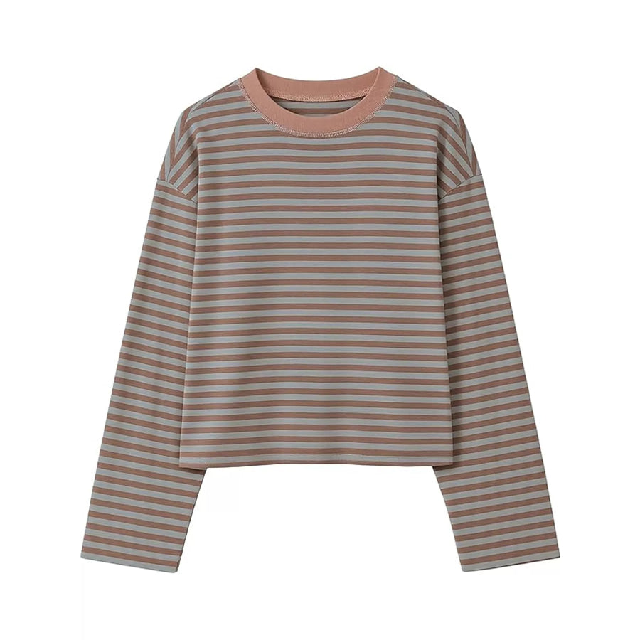Long Sleeve Crew Neck T-Shirt Apparel and Accessories