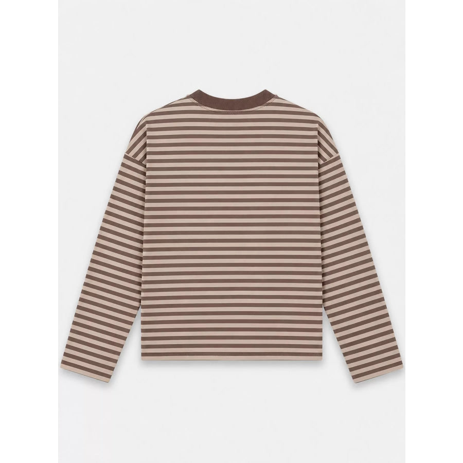 Long Sleeve Crew Neck T-Shirt Apparel and Accessories