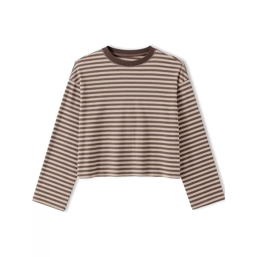 Long Sleeve Crew Neck T-Shirt Apparel and Accessories