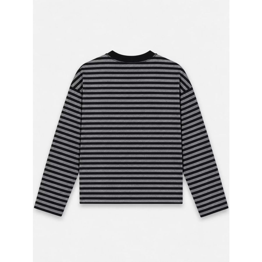 Long Sleeve Crew Neck T-Shirt Apparel and Accessories