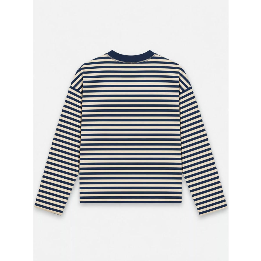 Long Sleeve Crew Neck T-Shirt Apparel and Accessories
