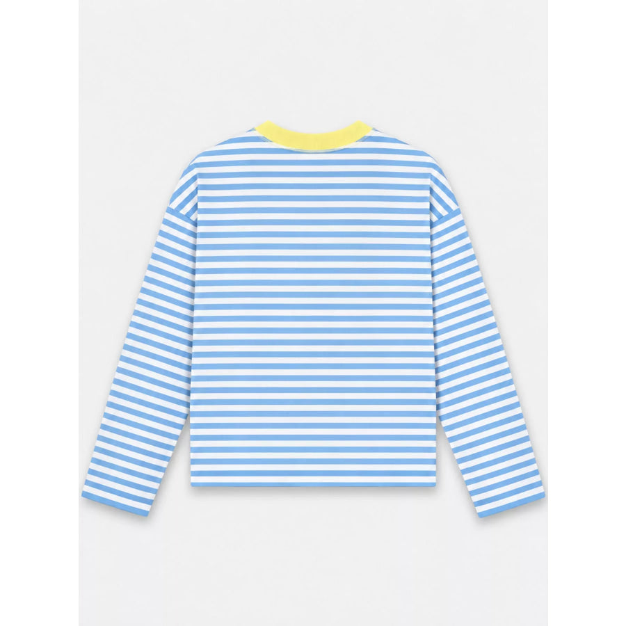 Long Sleeve Crew Neck T-Shirt Apparel and Accessories