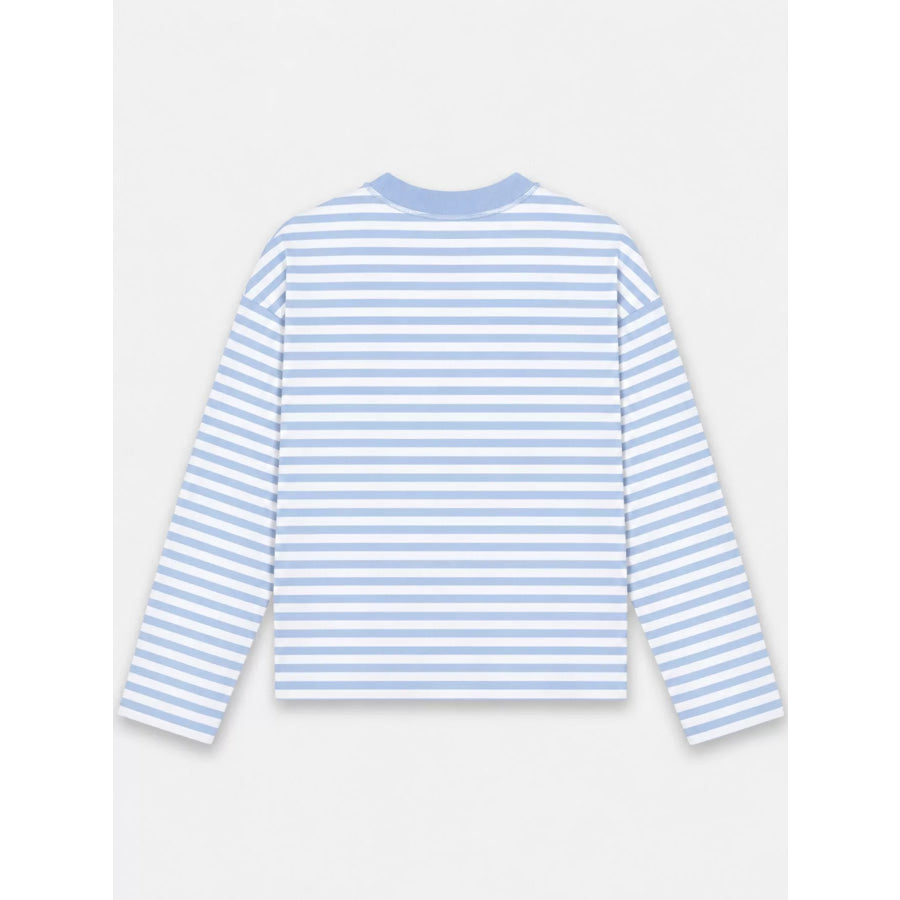 Long Sleeve Crew Neck T-Shirt Apparel and Accessories