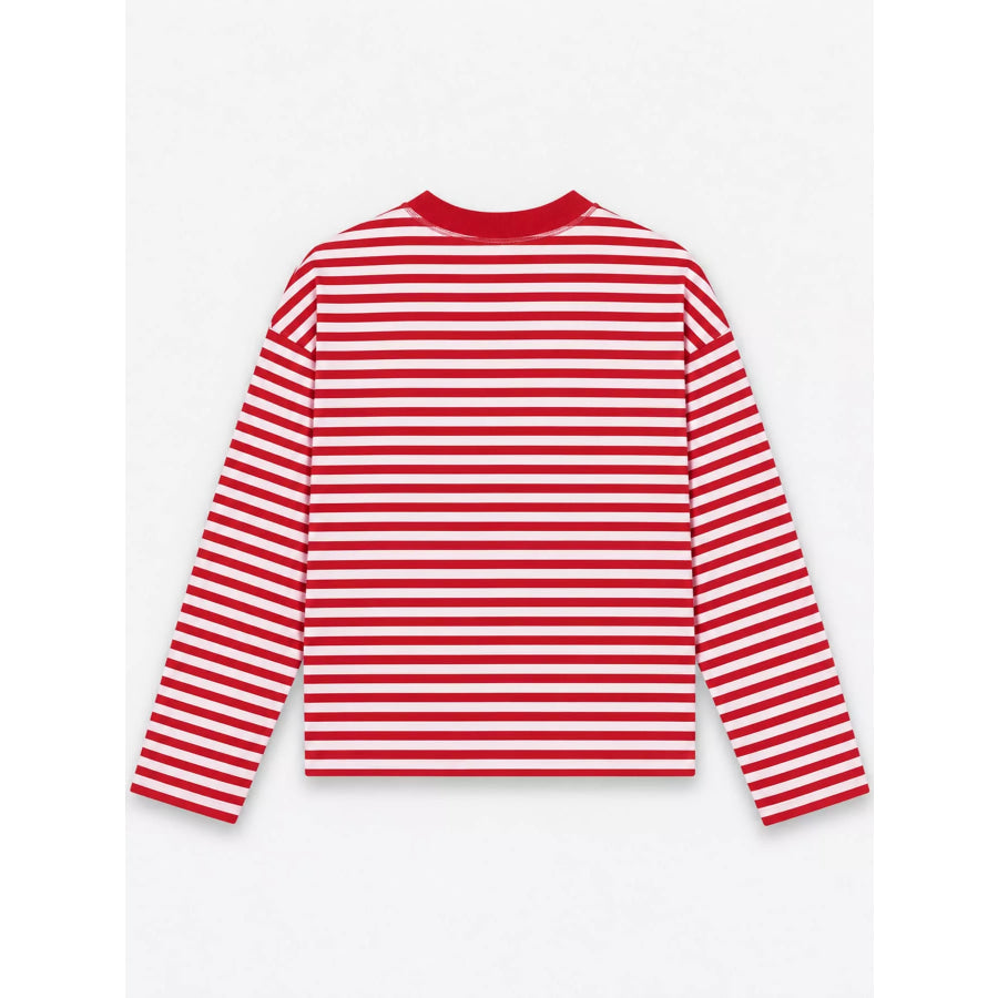 Long Sleeve Crew Neck T-Shirt Apparel and Accessories