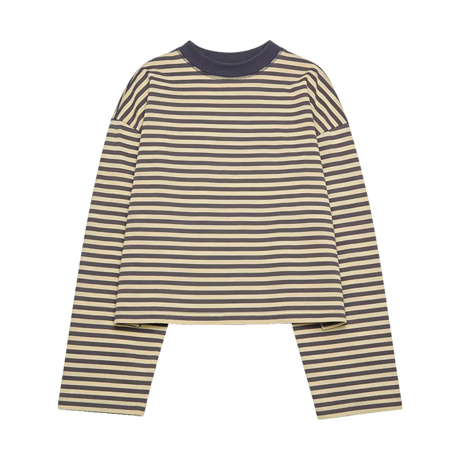 Long Sleeve Crew Neck T-Shirt Apparel and Accessories