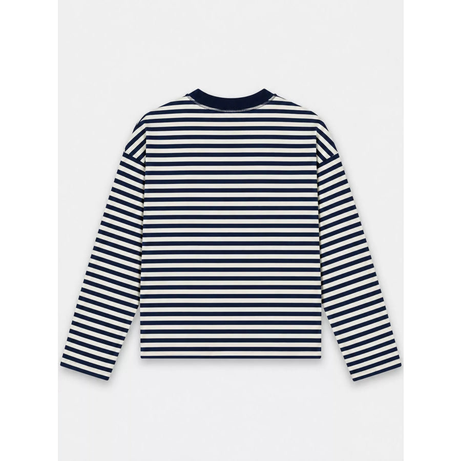 Long Sleeve Crew Neck T-Shirt Apparel and Accessories