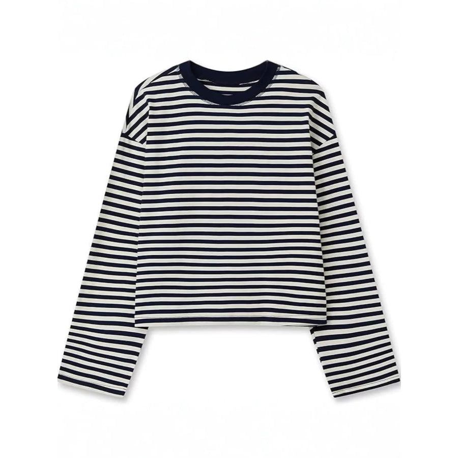 Long Sleeve Crew Neck T-Shirt Apparel and Accessories