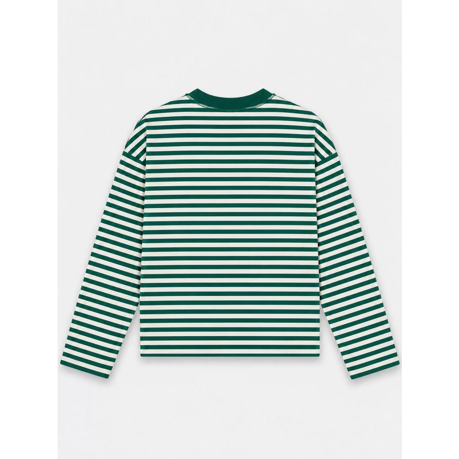 Long Sleeve Crew Neck T-Shirt Apparel and Accessories
