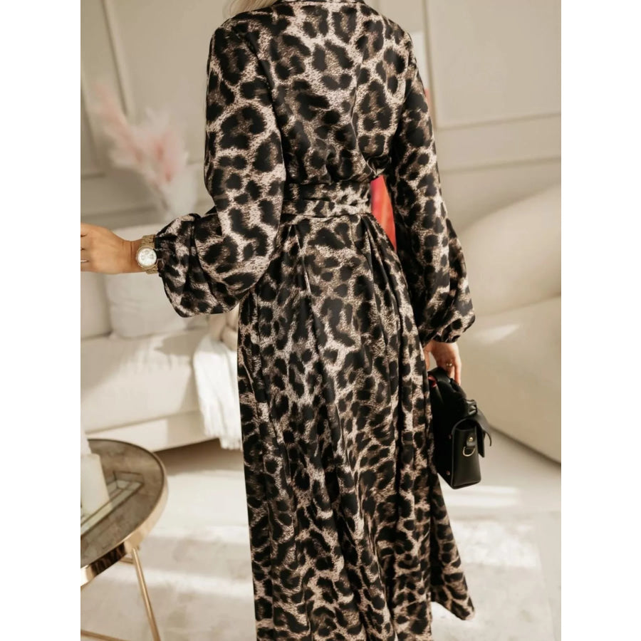 Long Sleeve Maxi Shirt Dress Apparel and Accessories