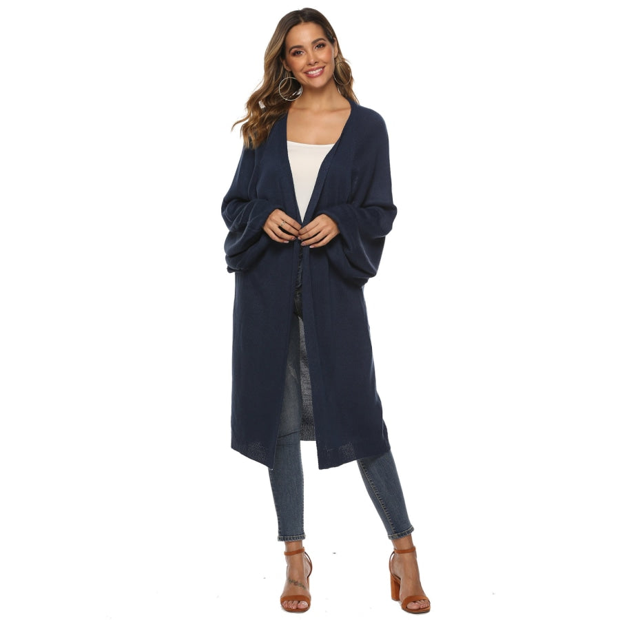 Long Sleeve Open Front Cardigan