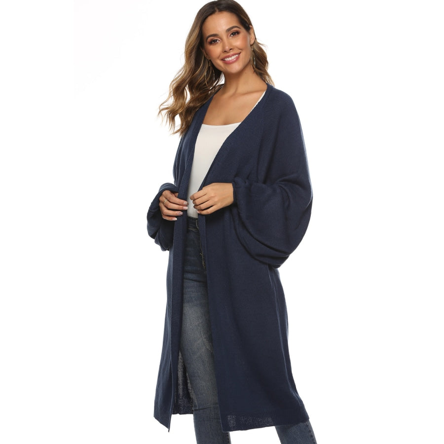 Long Sleeve Open Front Cardigan