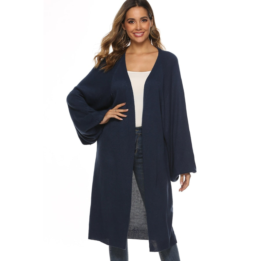 Long Sleeve Open Front Cardigan