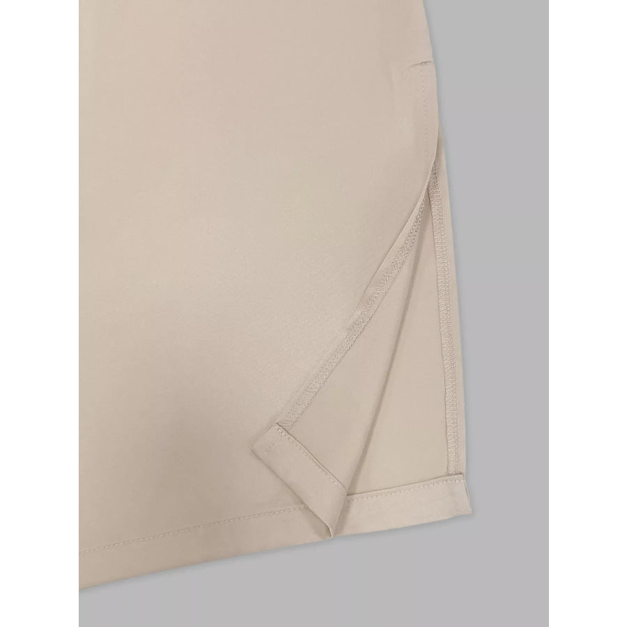 Long Sleeve Satin Ruched Midi Dress Apparel and Accessories