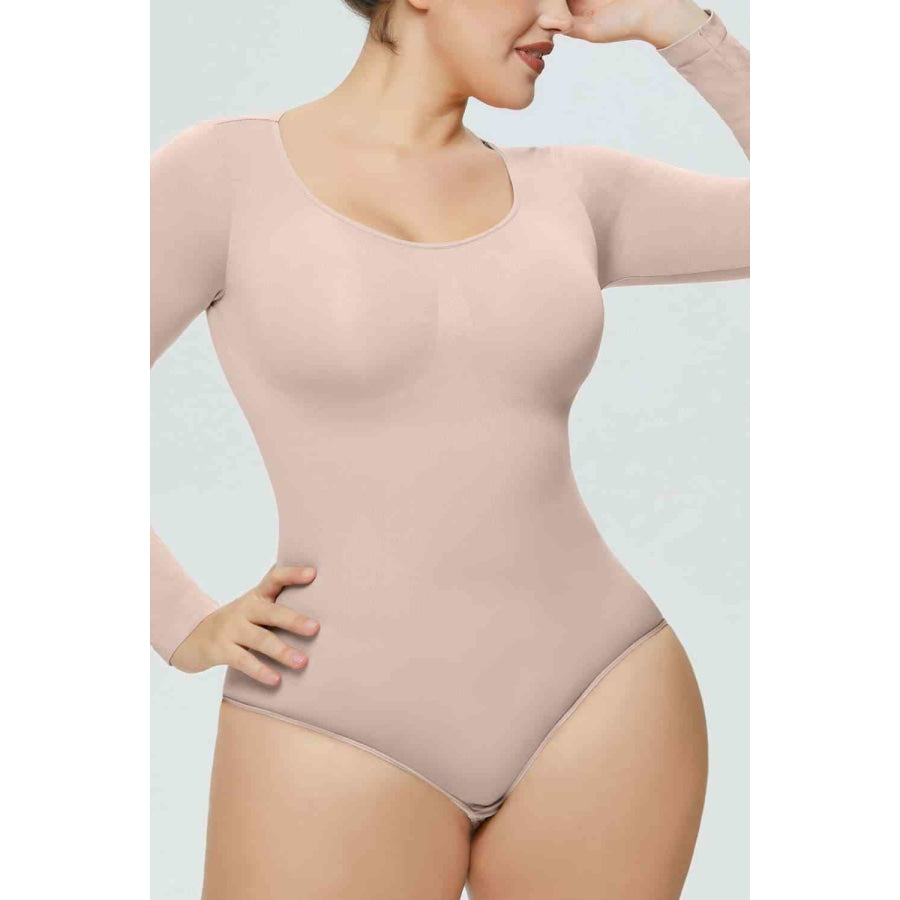 Long Sleeve Shaping Bodysuit Clothing