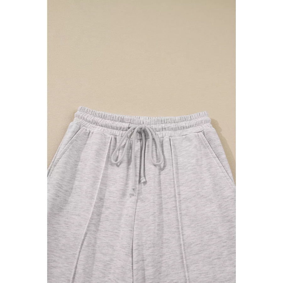 Long Sleeve Sweatshirt and Pants Set Apparel and Accessories