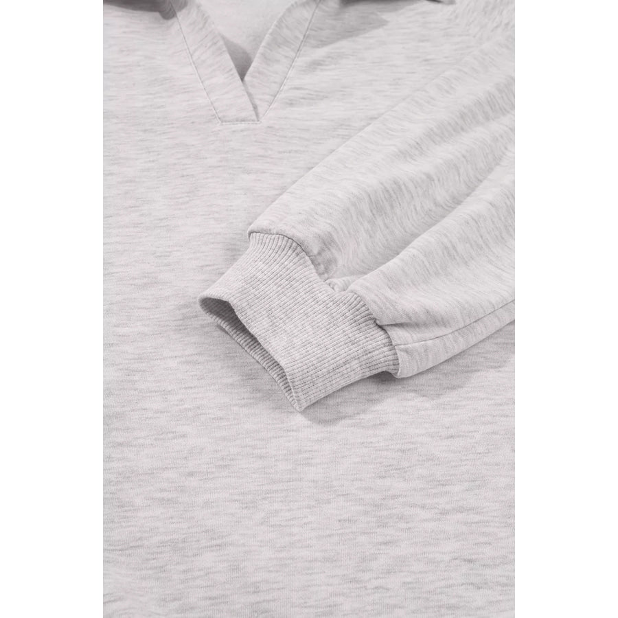 Long Sleeve Sweatshirt and Pants Set Apparel and Accessories