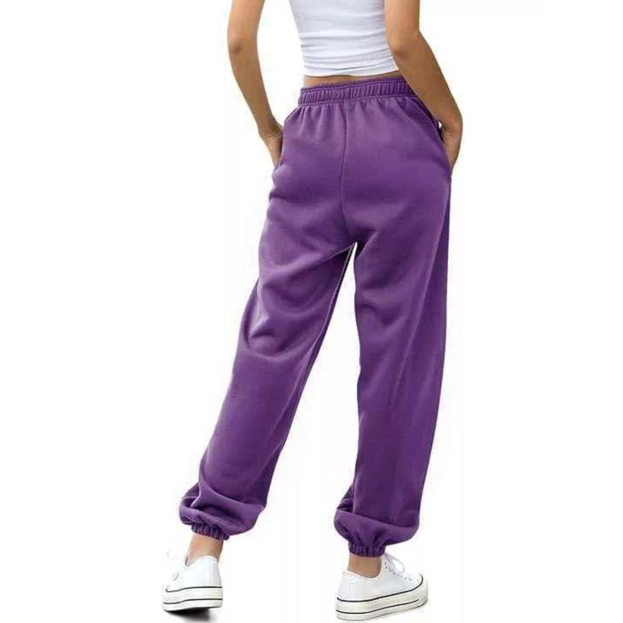 Loose Fit Drawstring Joggers Apparel and Accessories